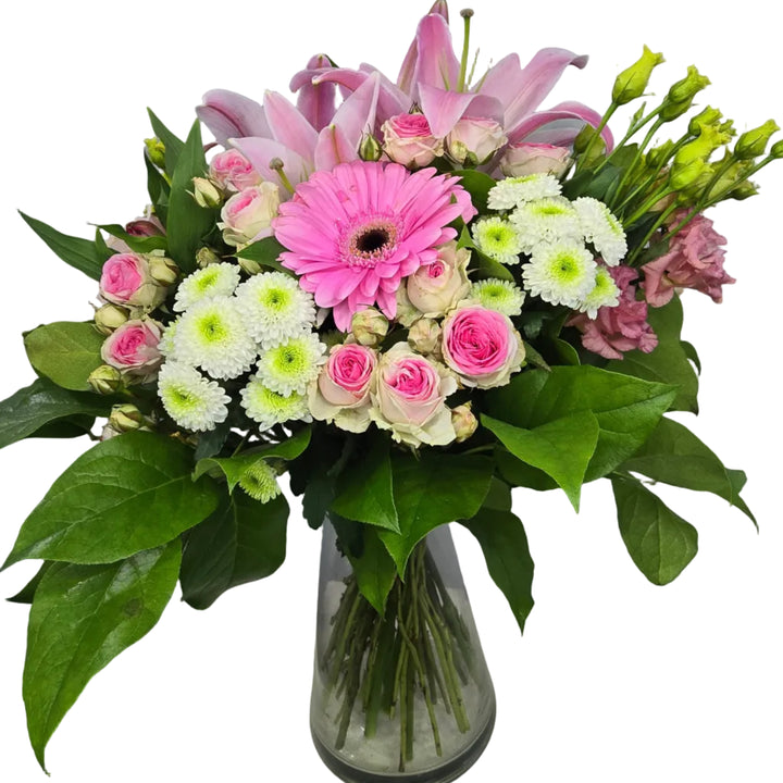 Bouquet Rose et Blanc