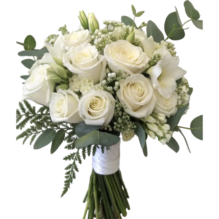 Natural White Bridal Bouquet