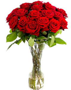 Bouquet Roses Rouges Longues